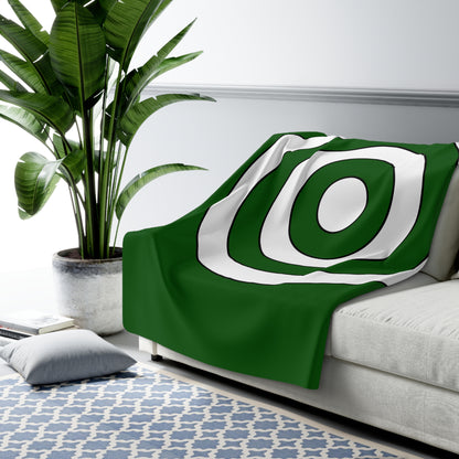 Pakistan Retro Target Blanket Throw
