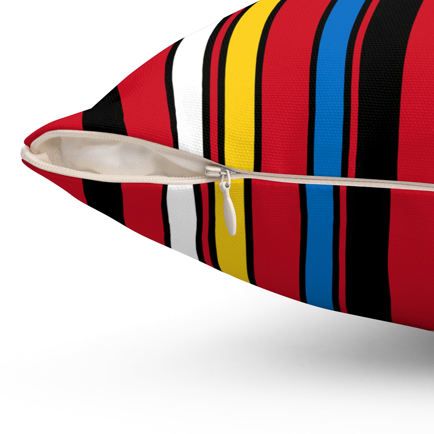 Antigua And Barbuda Retro Stripes Cushion Pillow