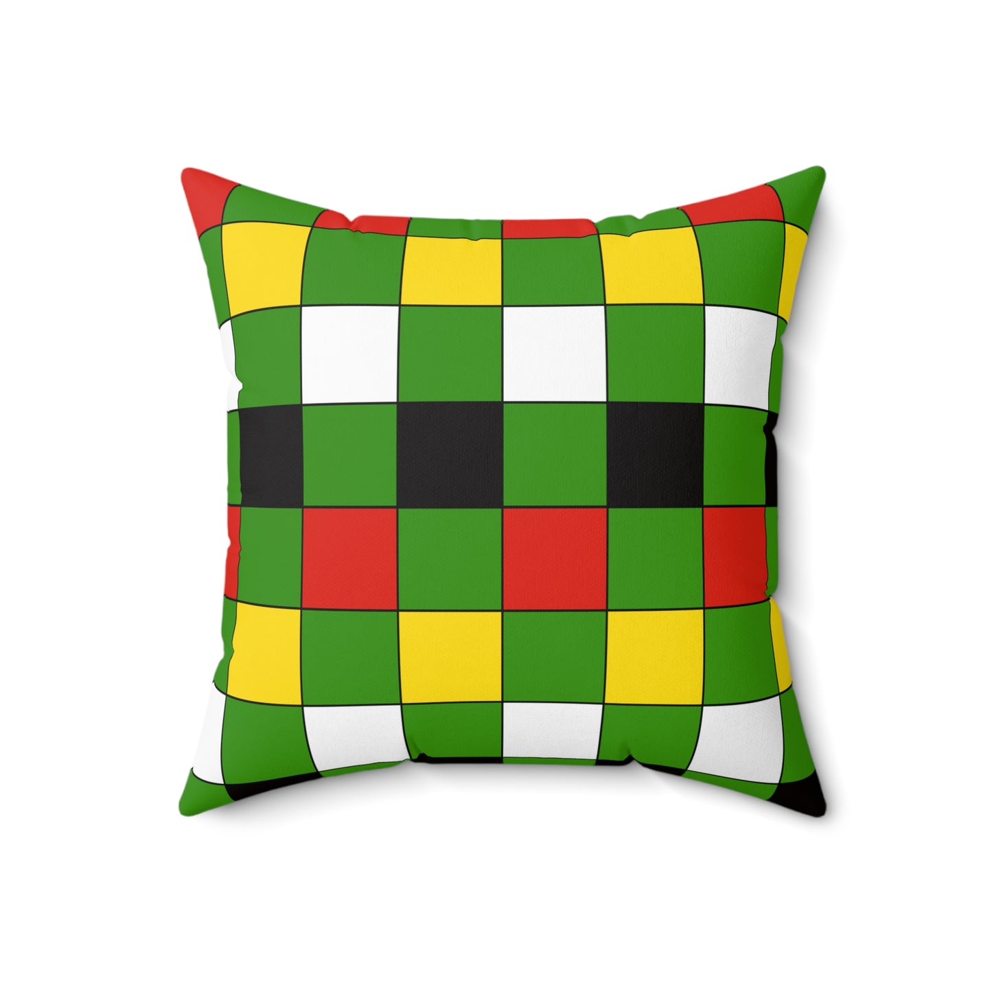 Guyana Retro Check Cushion Pillow