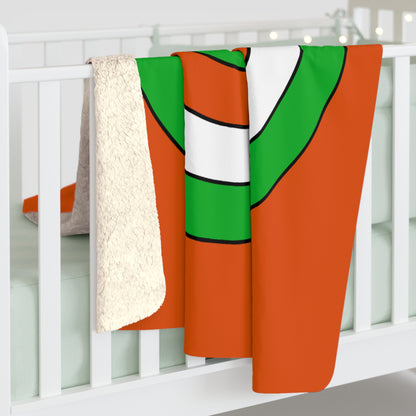 Niger Retro Target Blanket Throw