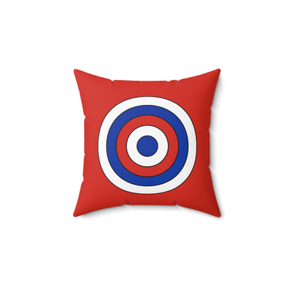 Chile Retro Target Cushion Pillow
