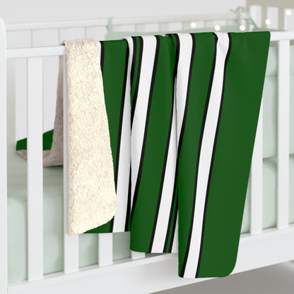 Pakistan Retro Stripes Blanket Throw