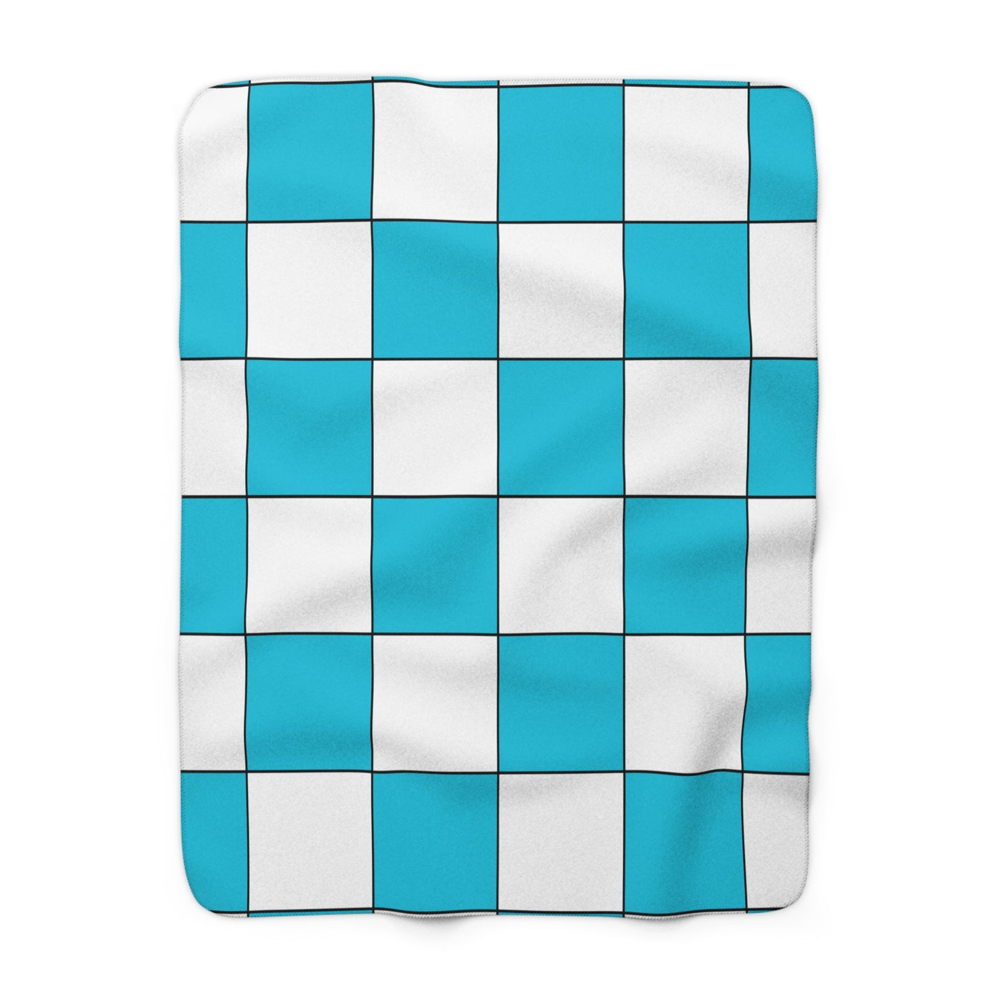 Honduras Retro Check Blanket Throw