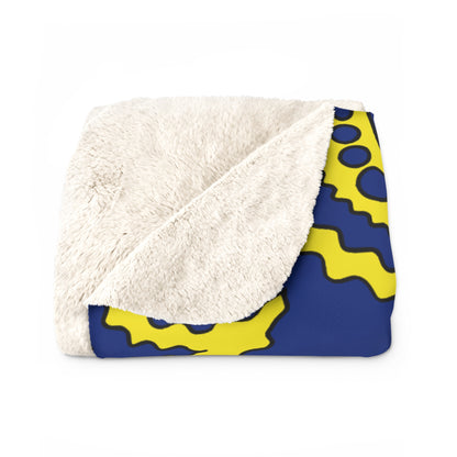 Curacao Retro Paisley Blanket Throw