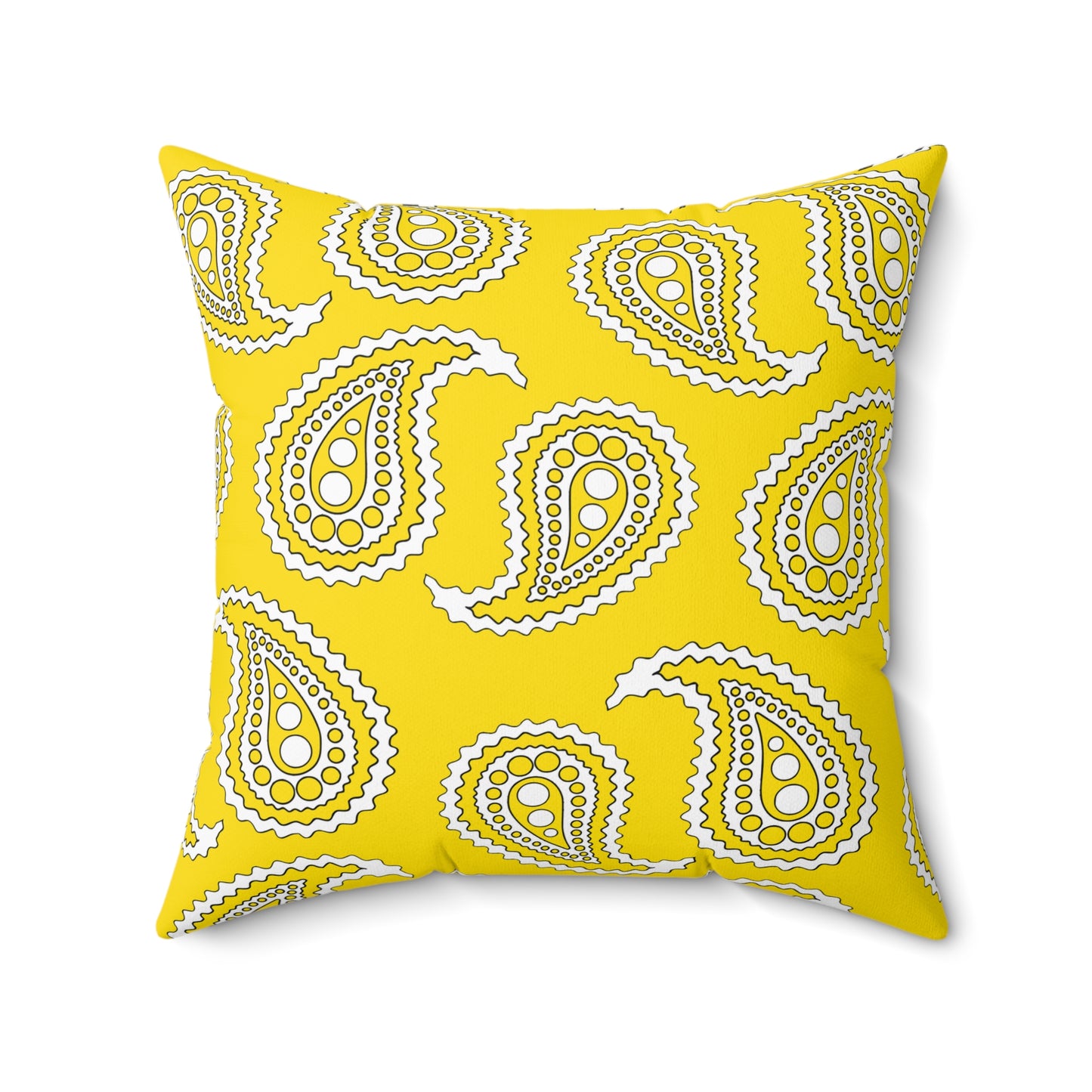 Vatican City Retro Paisley Cushion Pillow