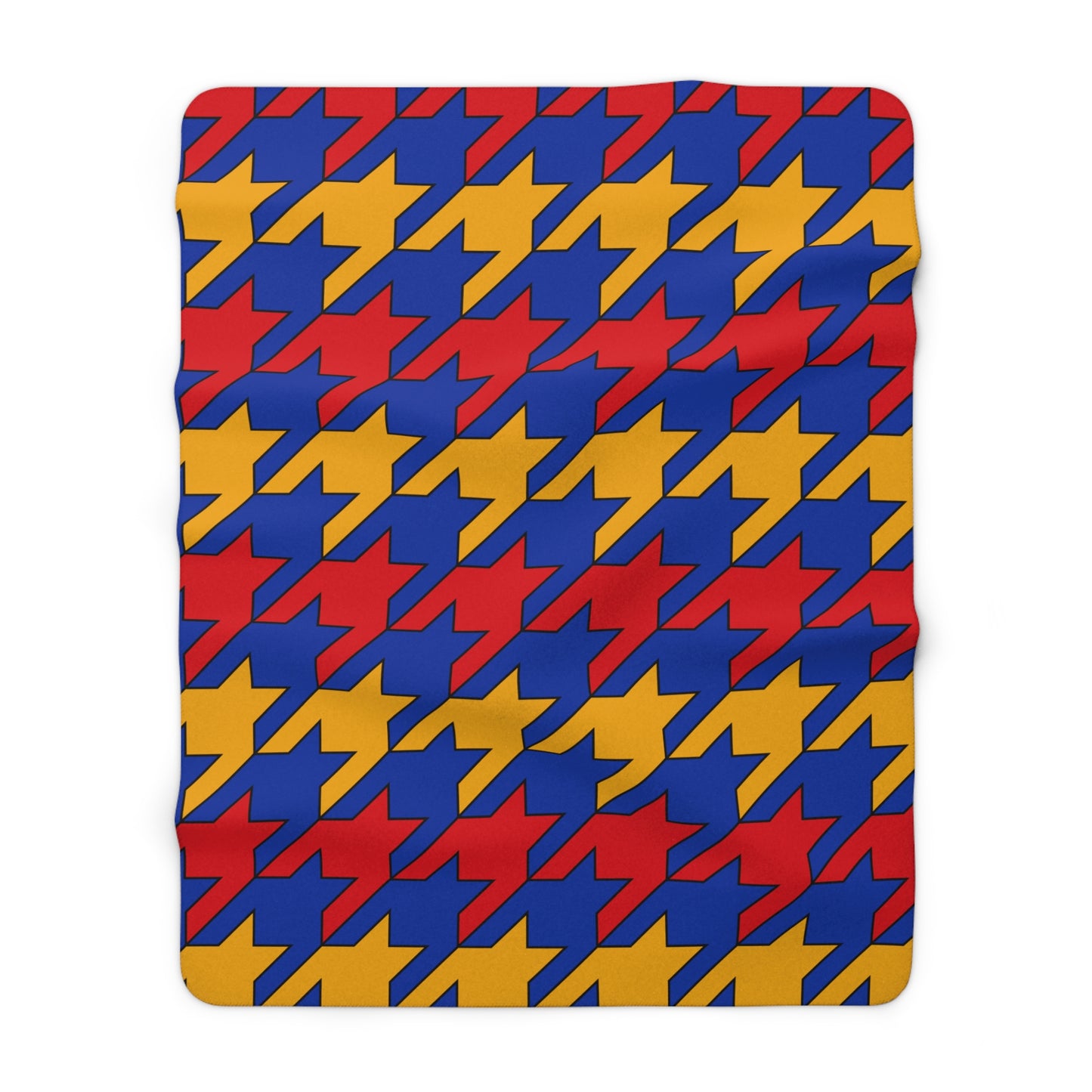 Armenia Retro Houndstooth Blanket Throw