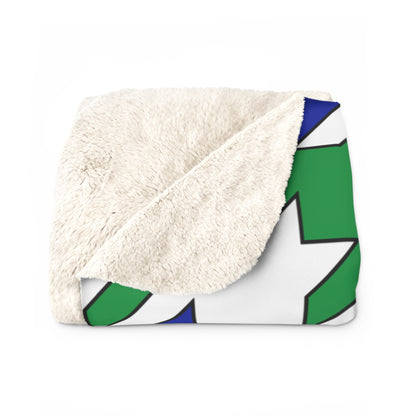 Lesotho Retro Houndstooth Blanket Throw
