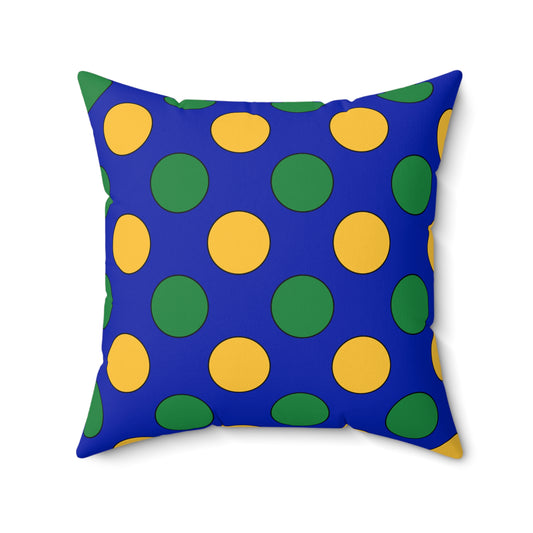 Christmas Island Retro Polka Dots Cushion Pillow