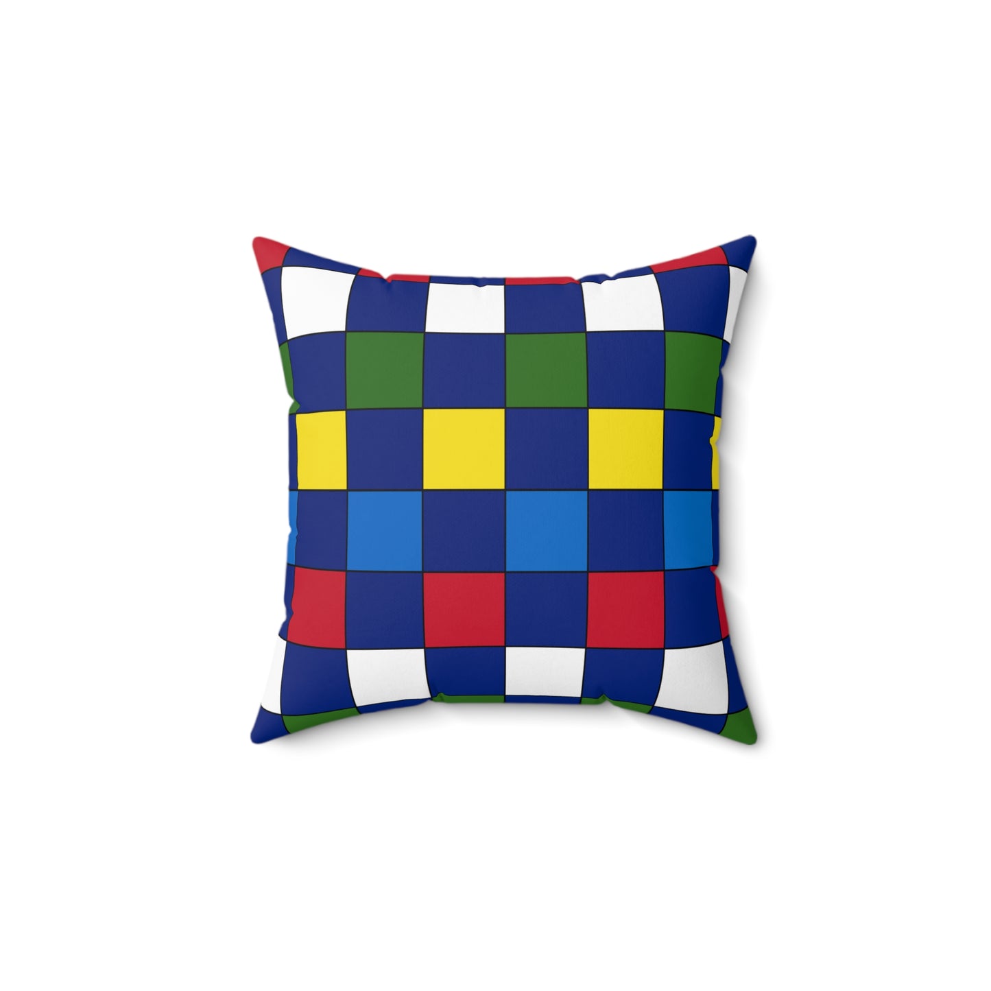 Pitcairn Retro Check Cushion Pillow