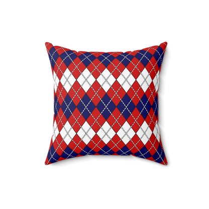 Nepal Retro Argyle Cushion Pillow