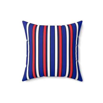 French Southern Territories Retro Stripes Cushion Pillow