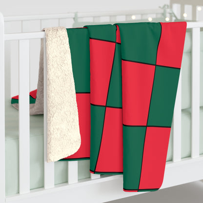 Bangladesh Retro Check Blanket Throw