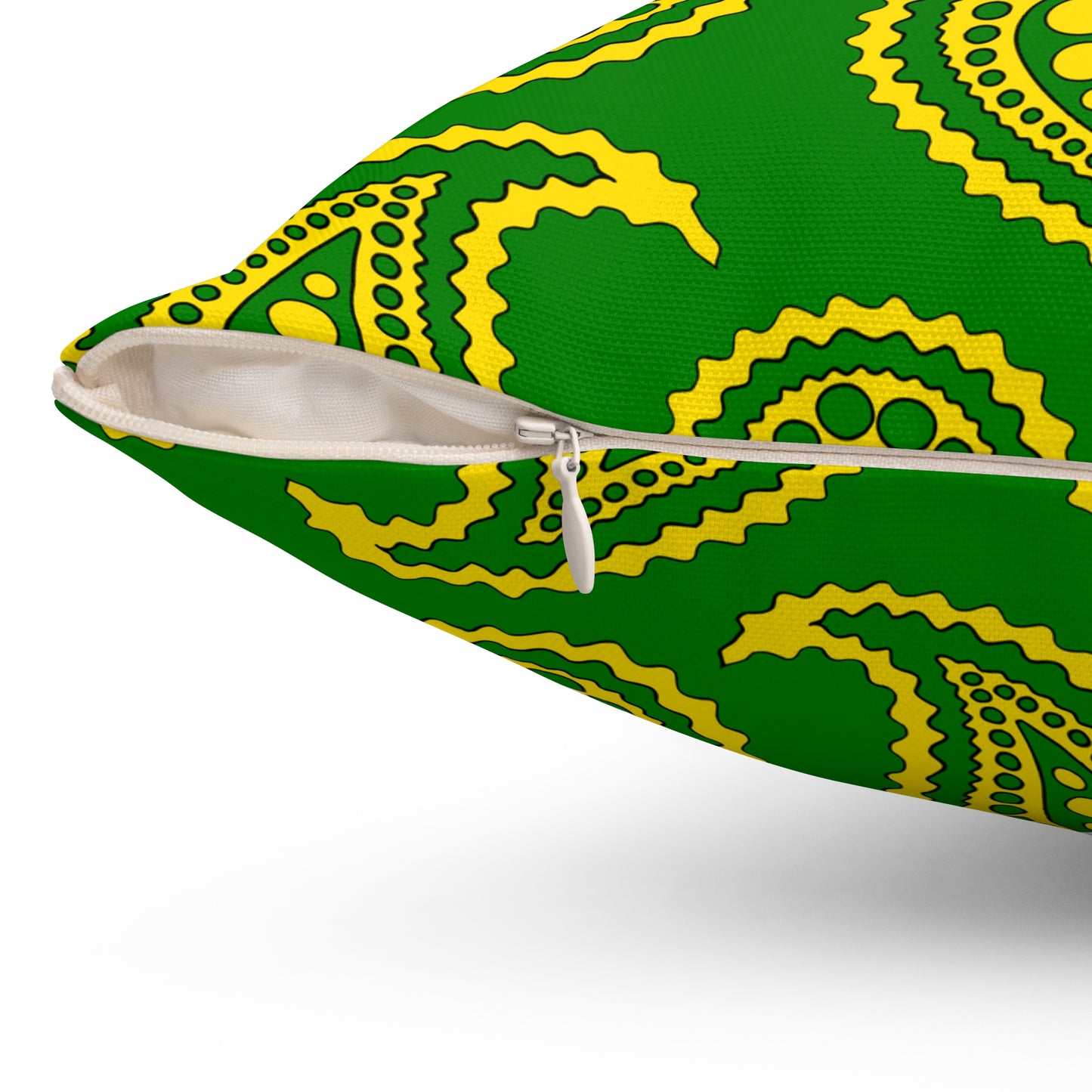 Cocos Islands Retro Paisley Cushion Pillow