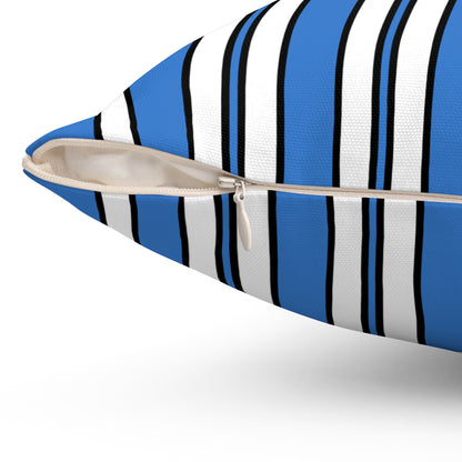 Antarctica Retro Stripes Cushion Pillow