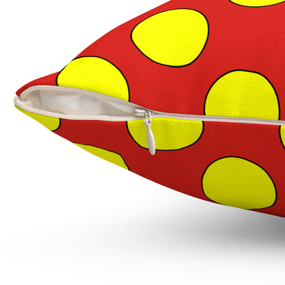 Vietnam Retro Polka Dots Cushion Pillow