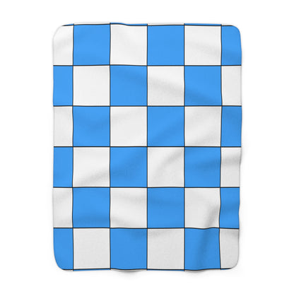 Somalia Retro Check Blanket Throw