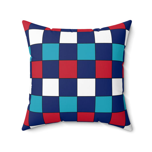 Montserrat Retro Check Cushion Pillow
