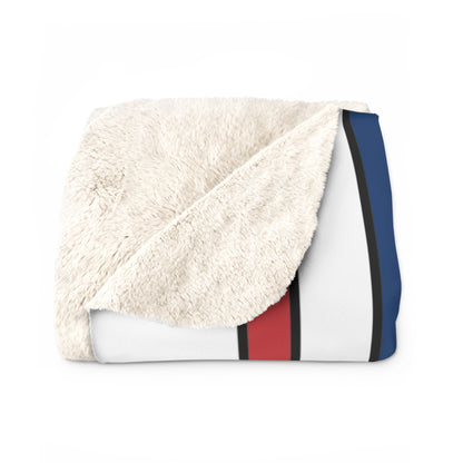 Serbia Retro Stripes Blanket Throw