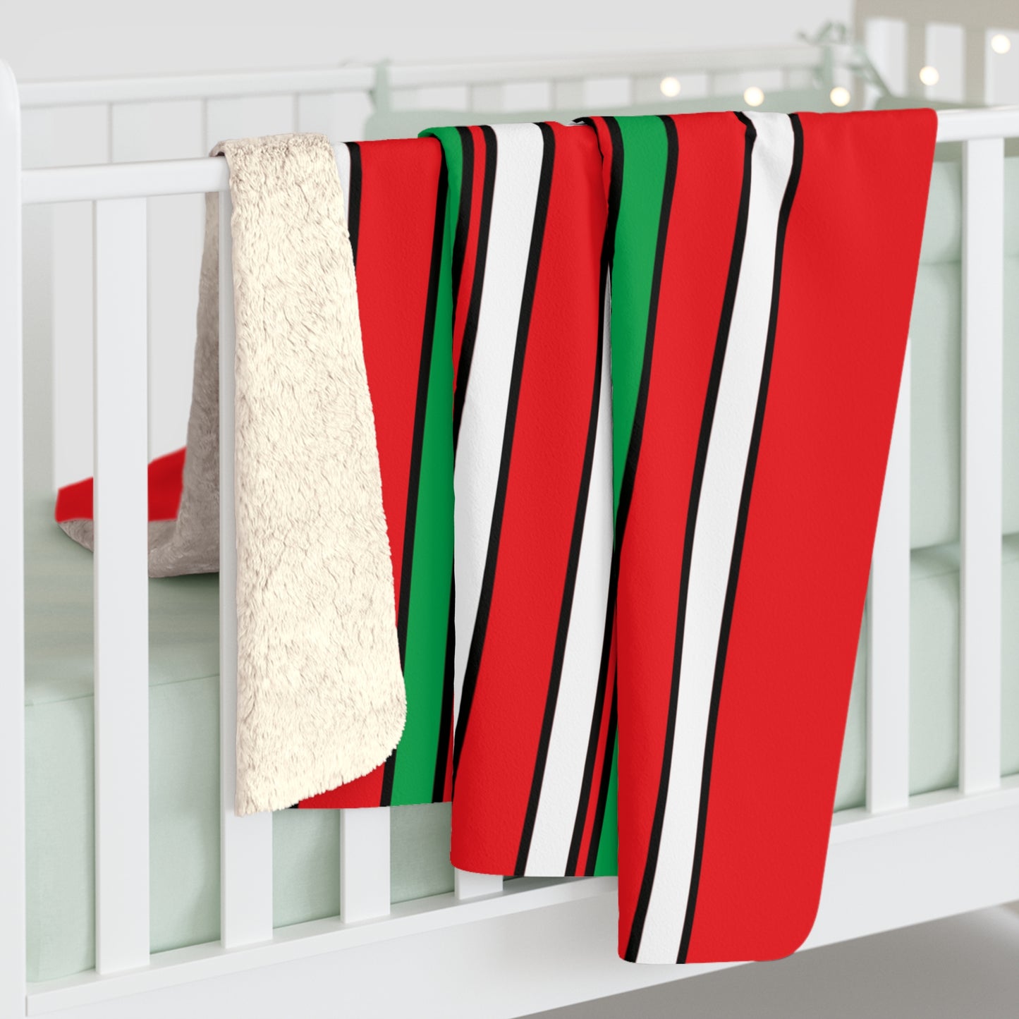 Lebanon Retro Stripes Blanket Throw