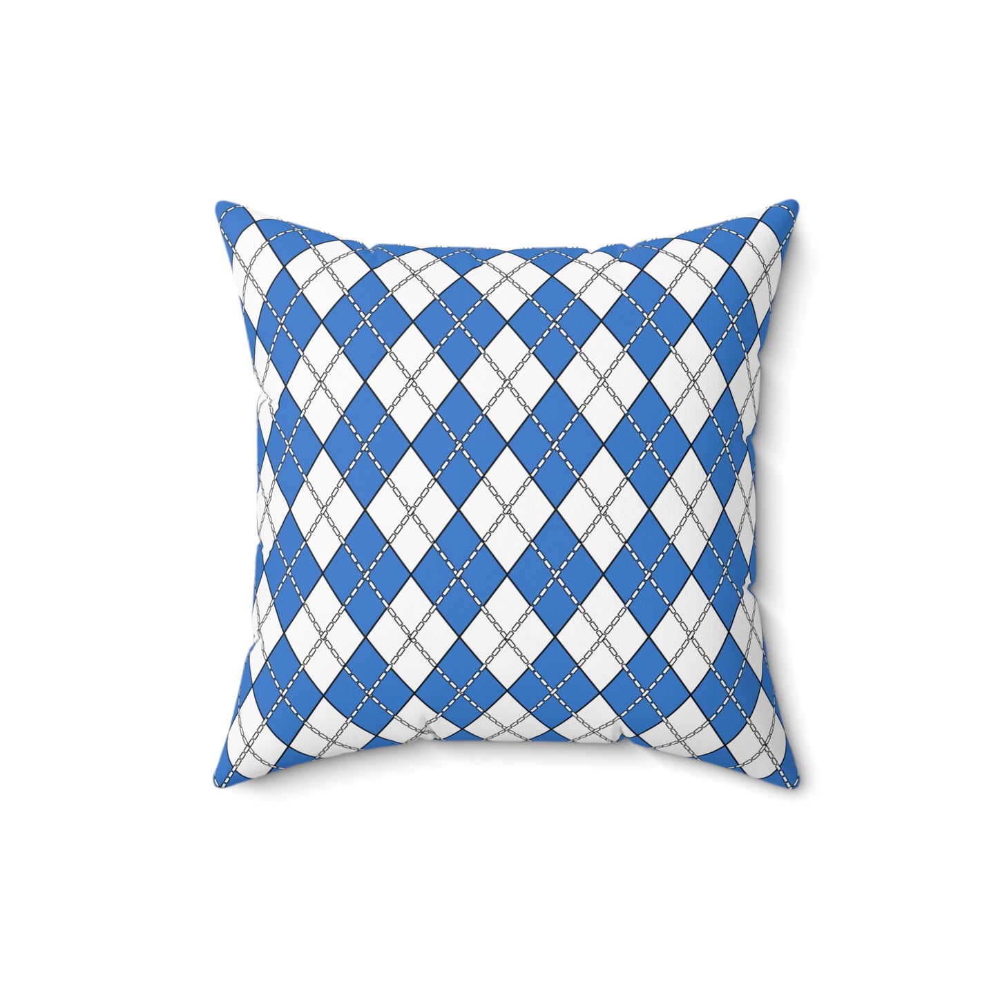 Antarctica Retro Argyle Cushion Pillow