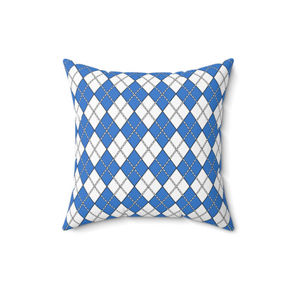 Antarctica Retro Argyle Cushion Pillow