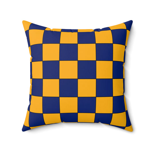 Nauru Retro Check Cushion Pillow