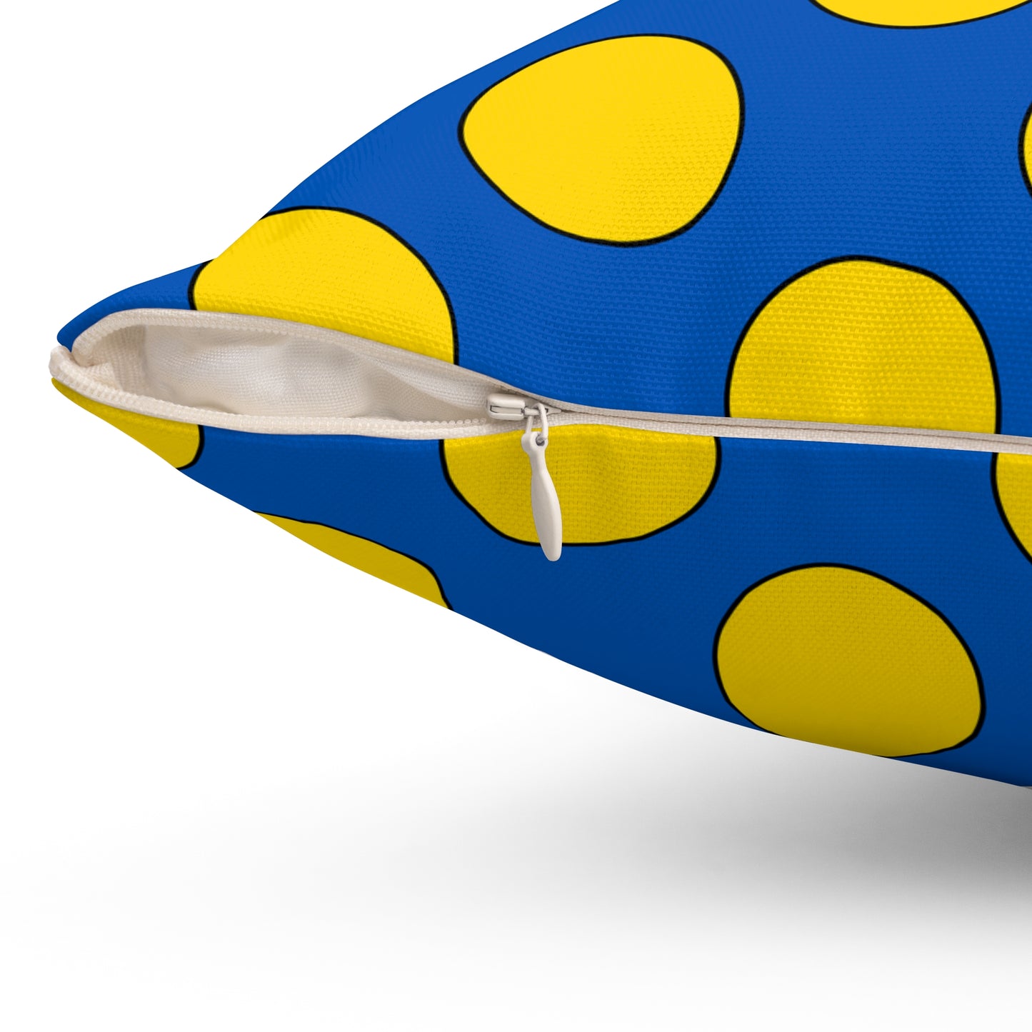 Ukraine Retro Polka Dots Cushion Pillow