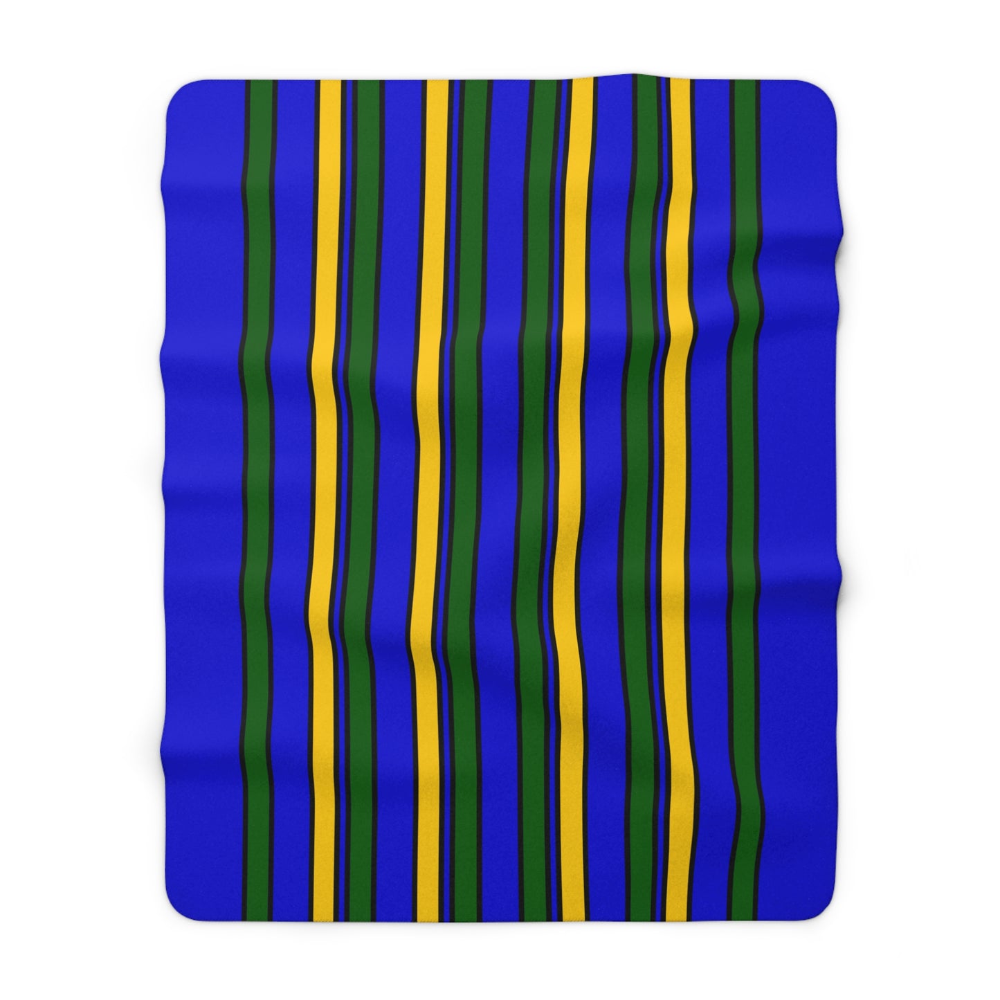 Solomon Islands Retro Stripes Blanket Throw