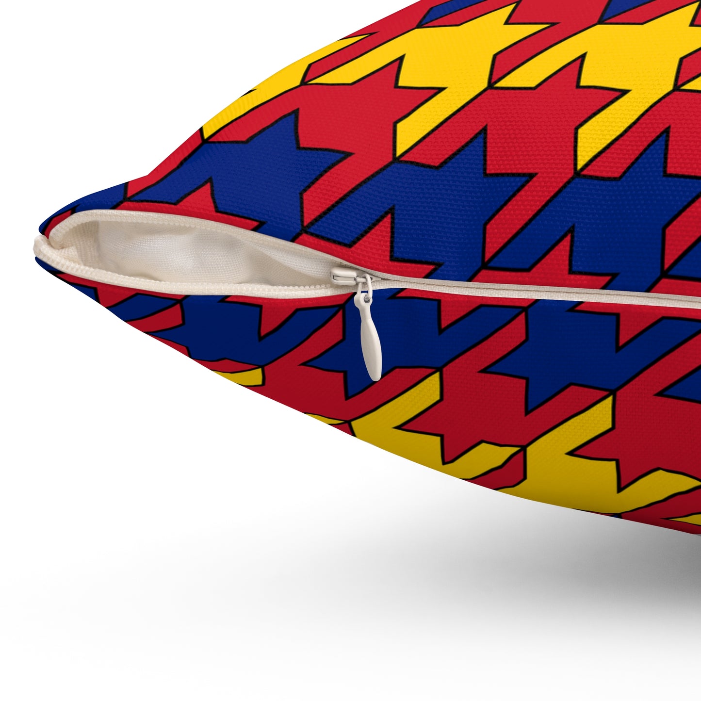 Venezuela Retro Houndstooth Cushion Pillow