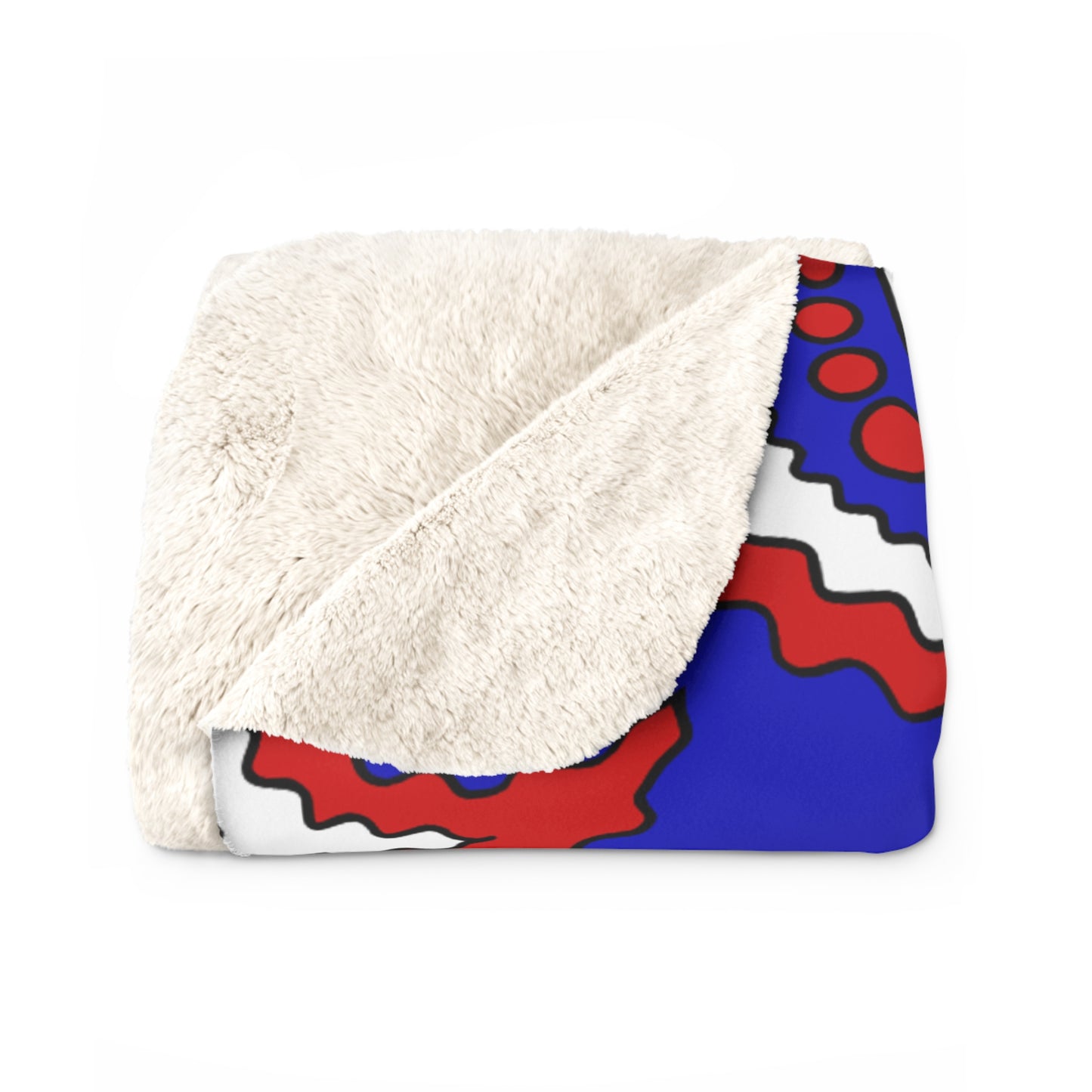 Slovenia Retro Paisley Blanket Throw