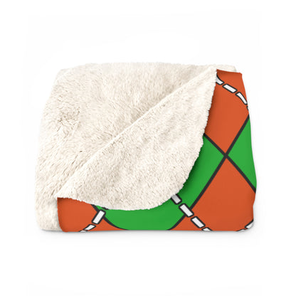 Niger Retro Argyle Blanket Throw