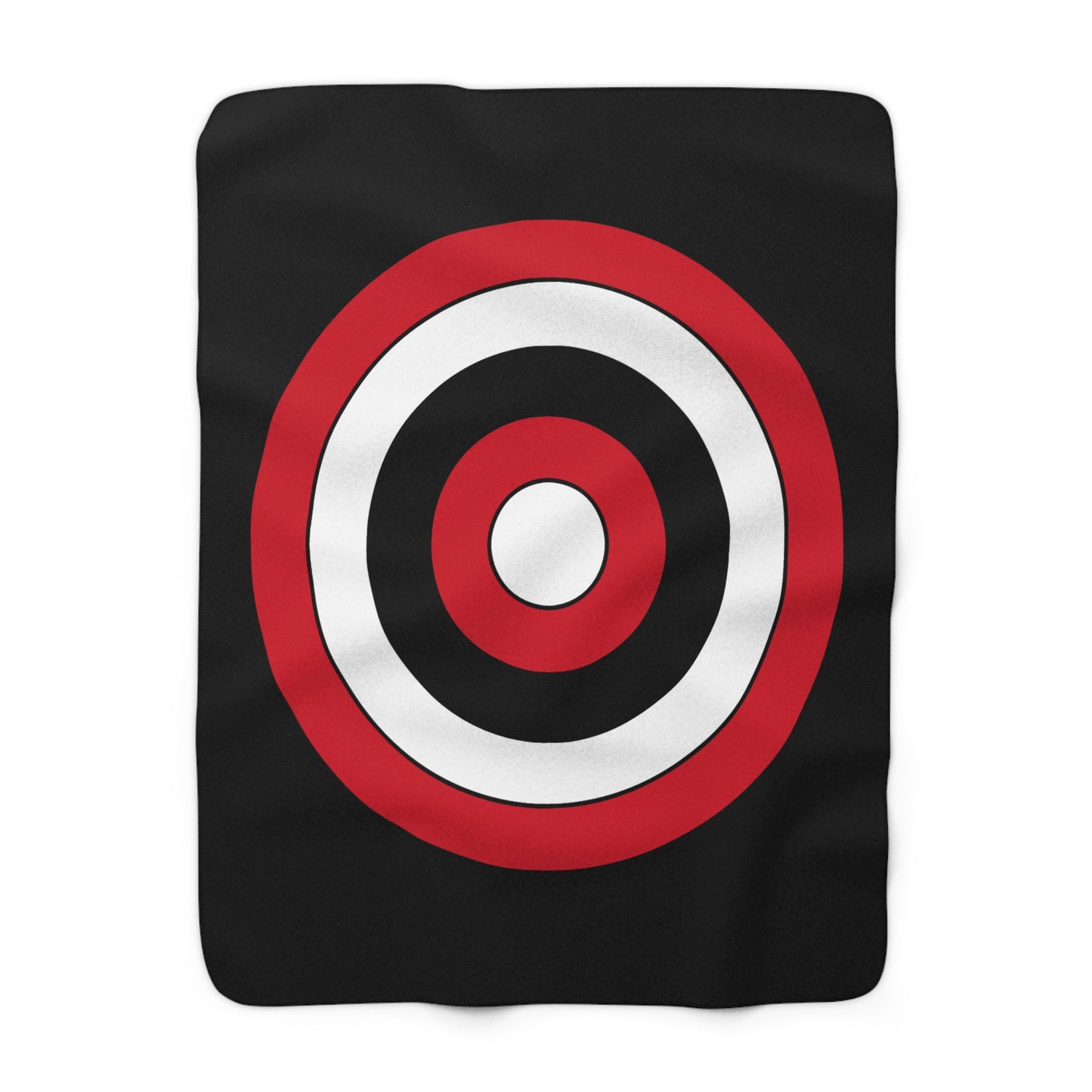 Egypt Retro Target Blanket Throw