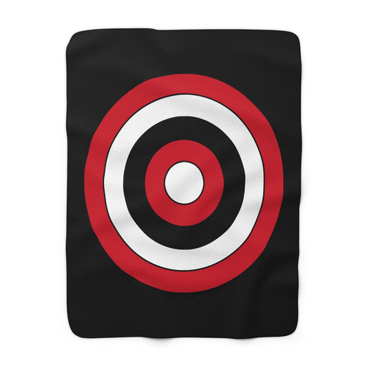 Iraq Retro Target Blanket Throw