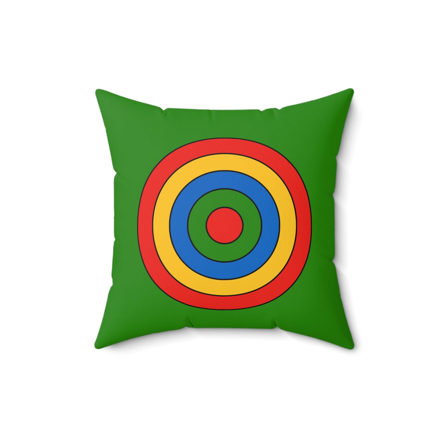 Ethiopia Retro Target Cushion Pillow