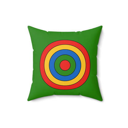 Ethiopia Retro Target Cushion Pillow