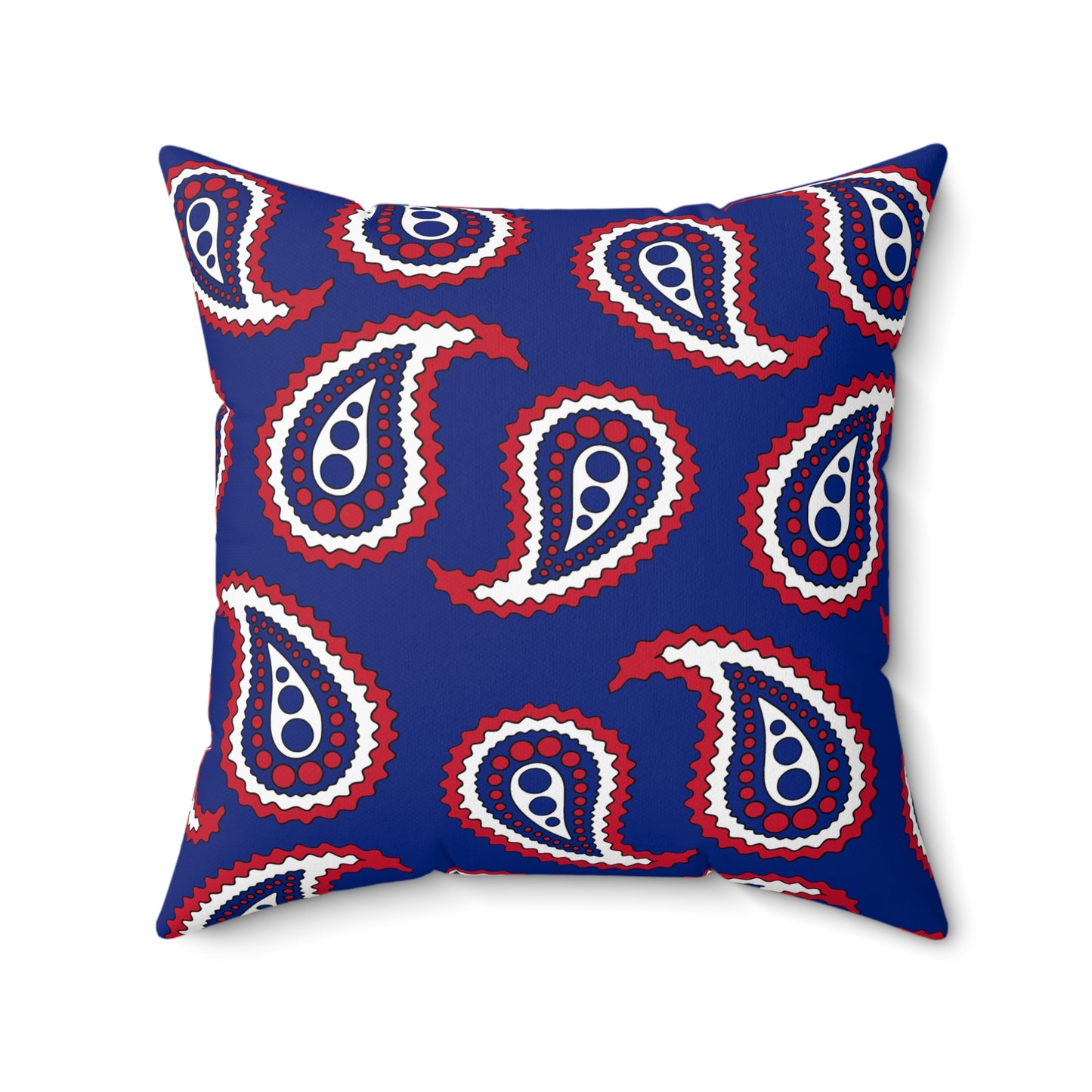 New Zealand Retro Paisley Cushion Pillow