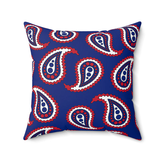 New Zealand Retro Paisley Cushion Pillow