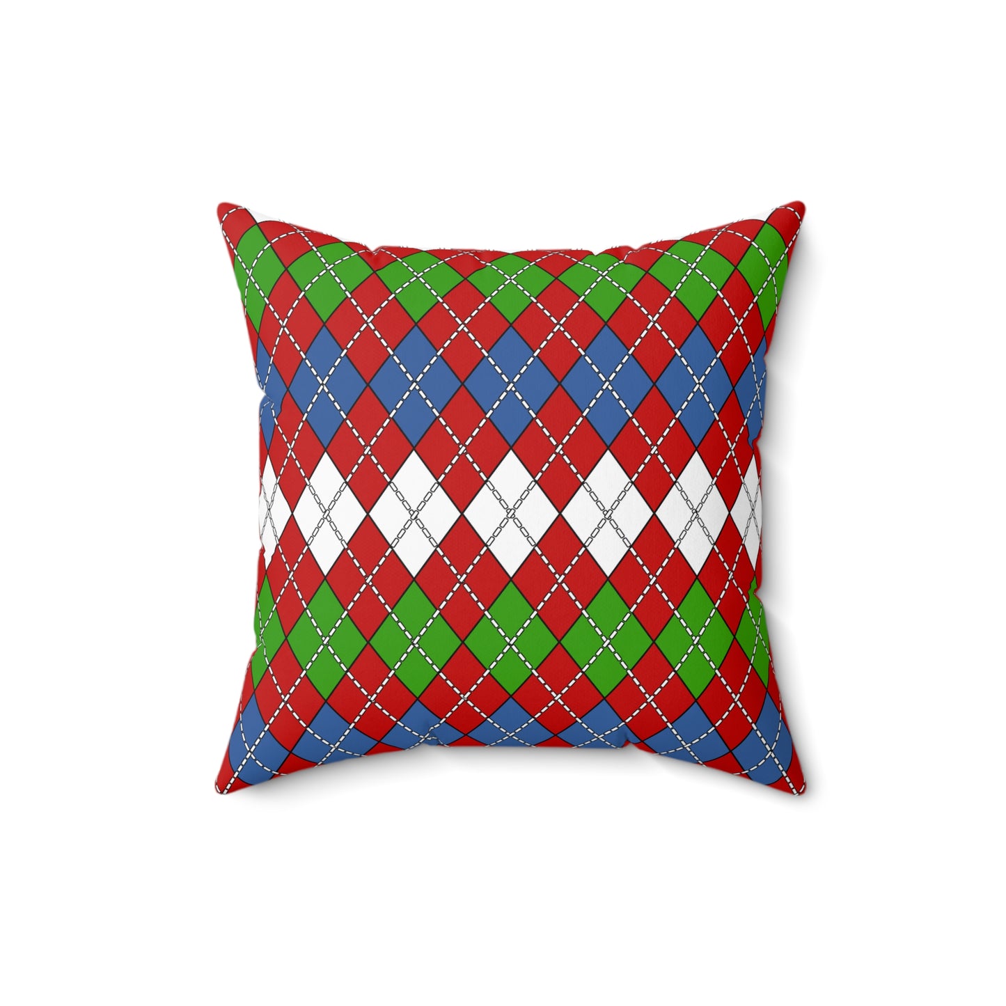 Namibia Retro Argyle Cushion Pillow