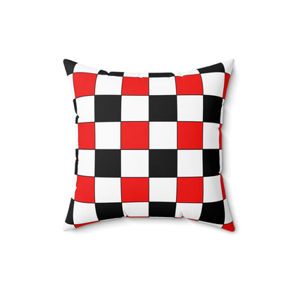 Yemen Retro Check Cushion Pillow