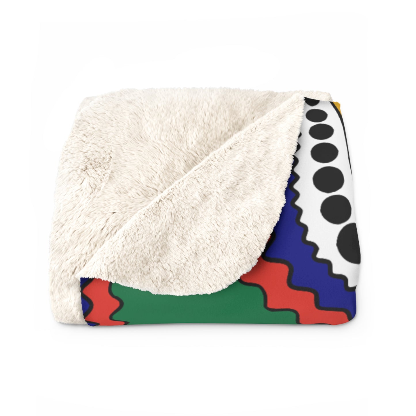 South Africa Retro Paisley Blanket Throw