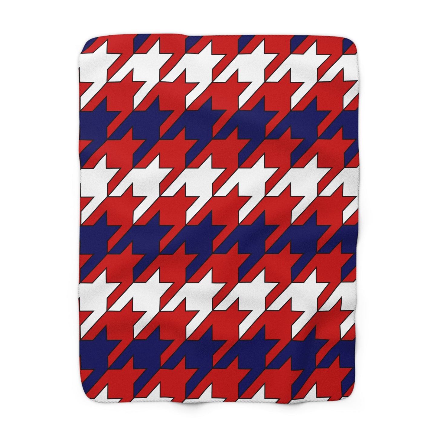 Nepal Retro Houndstooth Blanket Throw