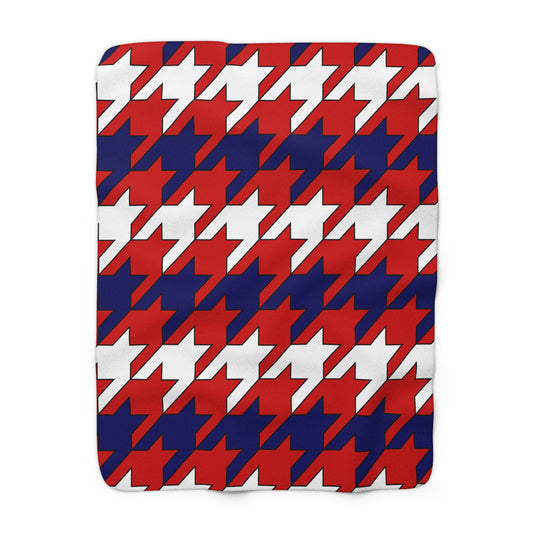 Nepal Retro Houndstooth Blanket Throw