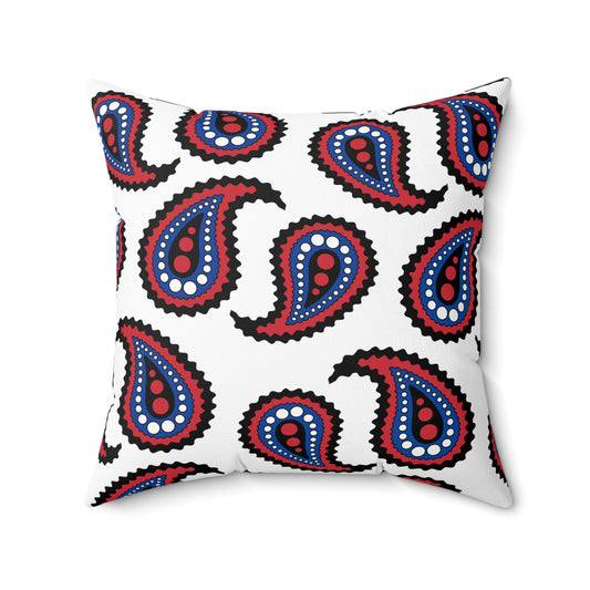 Republic Of Korea Retro Paisley Cushion Pillow