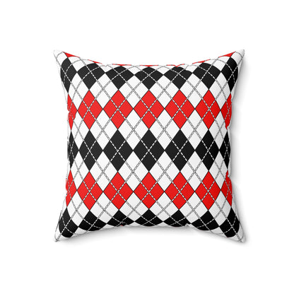 Yemen Retro Argyle Cushion Pillow