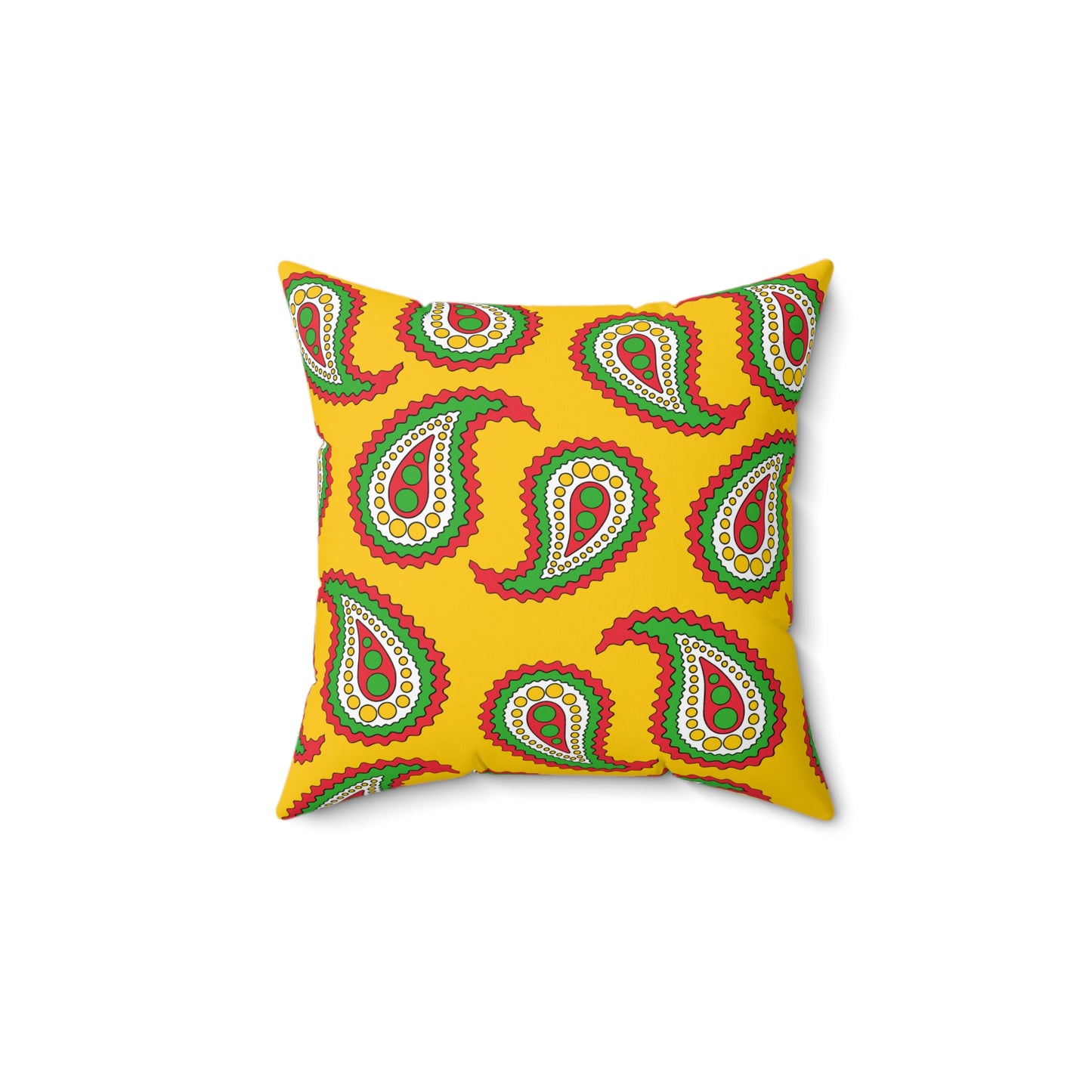 Myanmar Retro Paisley Cushion Pillow