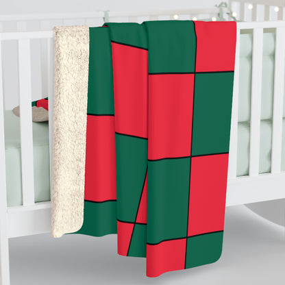 Bangladesh Retro Check Blanket Throw