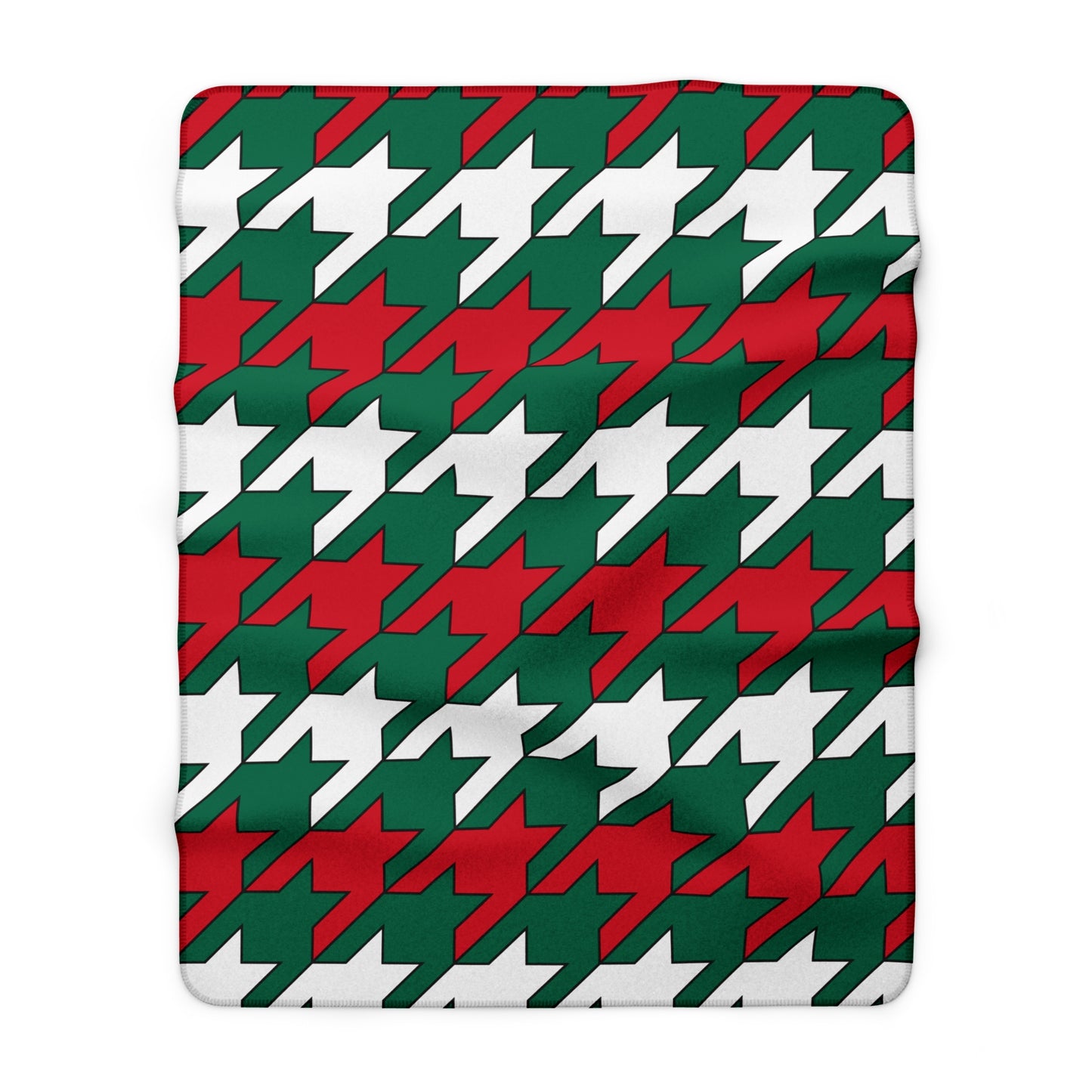 Mexico Retro Houndstooth Blanket Throw
