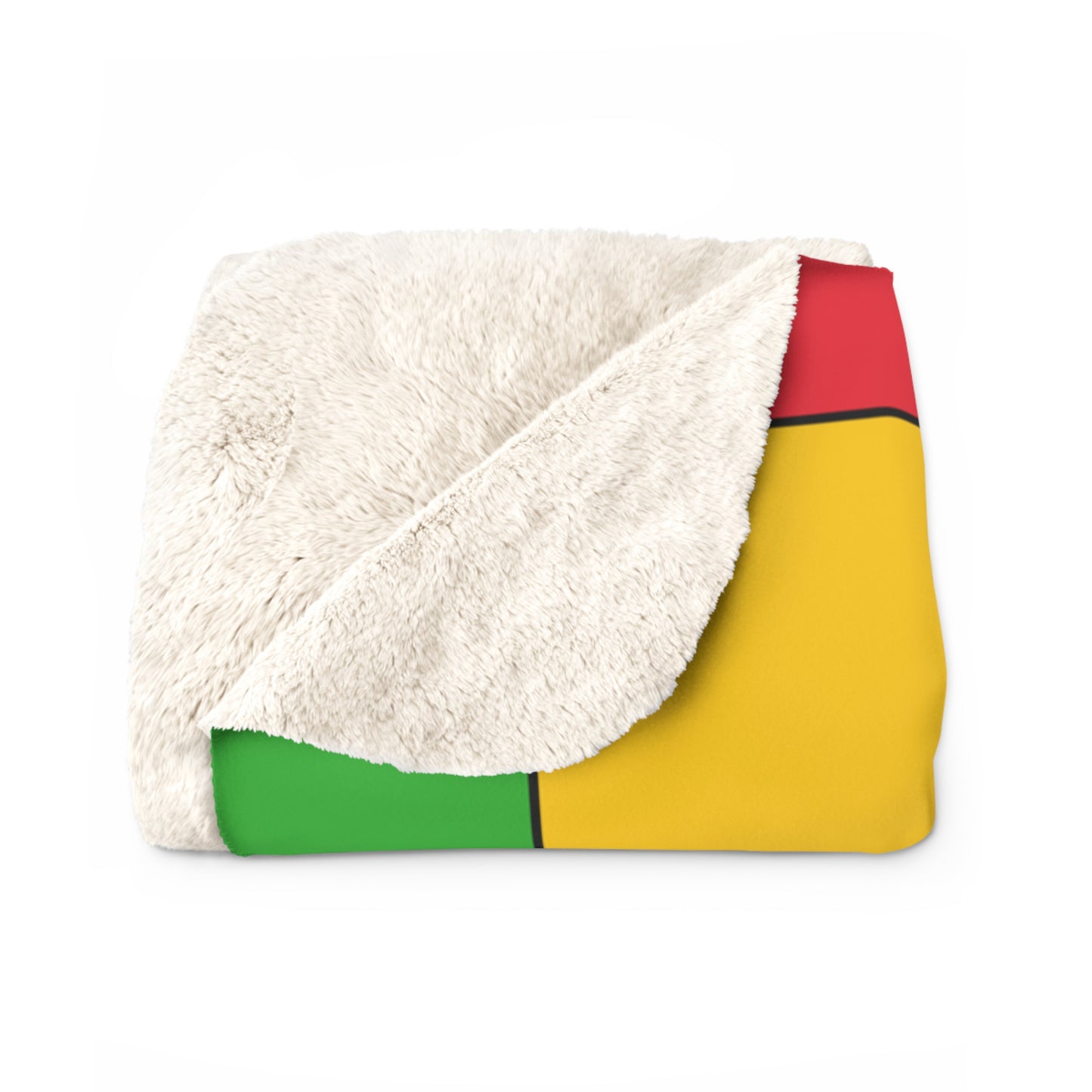 Myanmar Retro Check Blanket Throw
