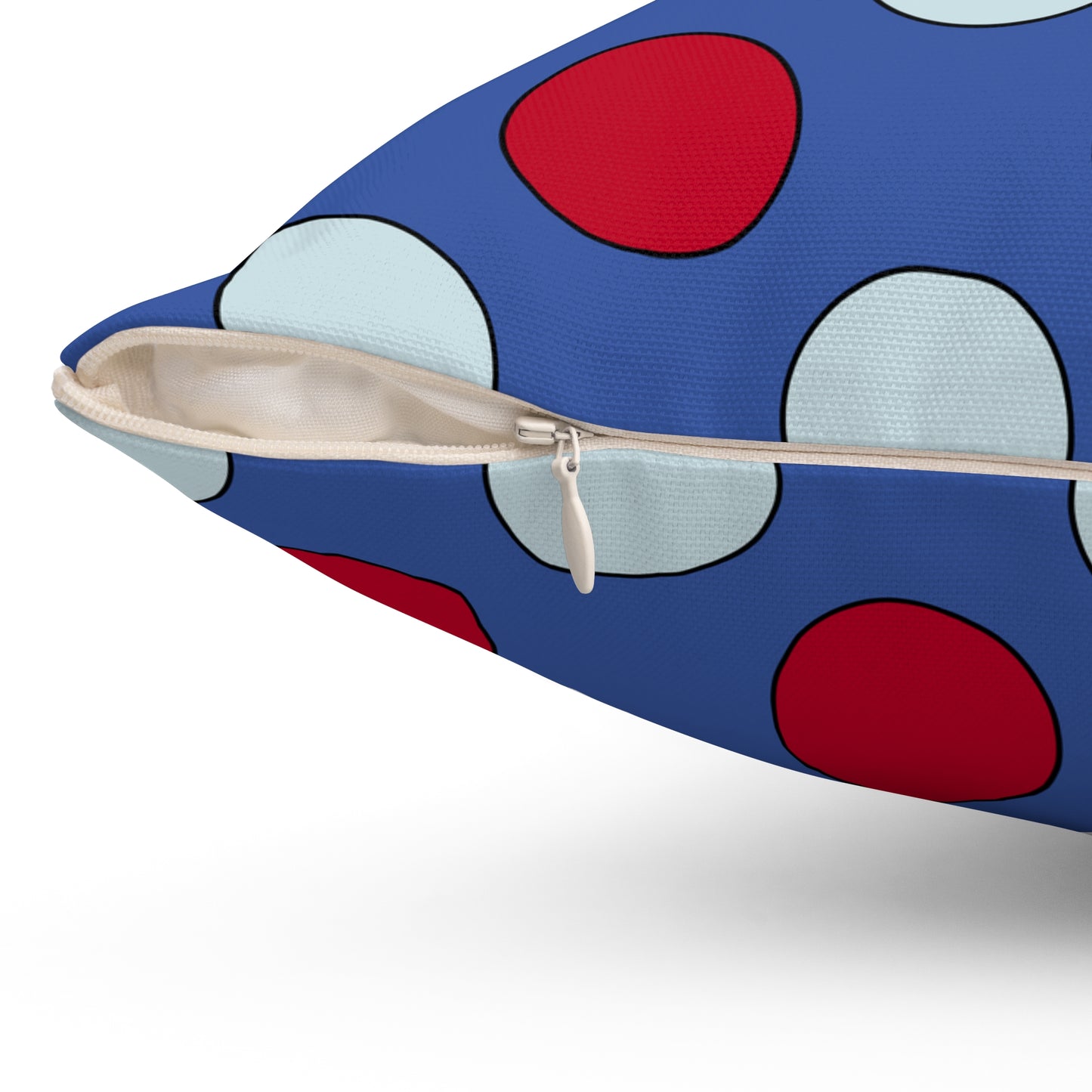 Guam Retro Polka Dots Cushion Pillow