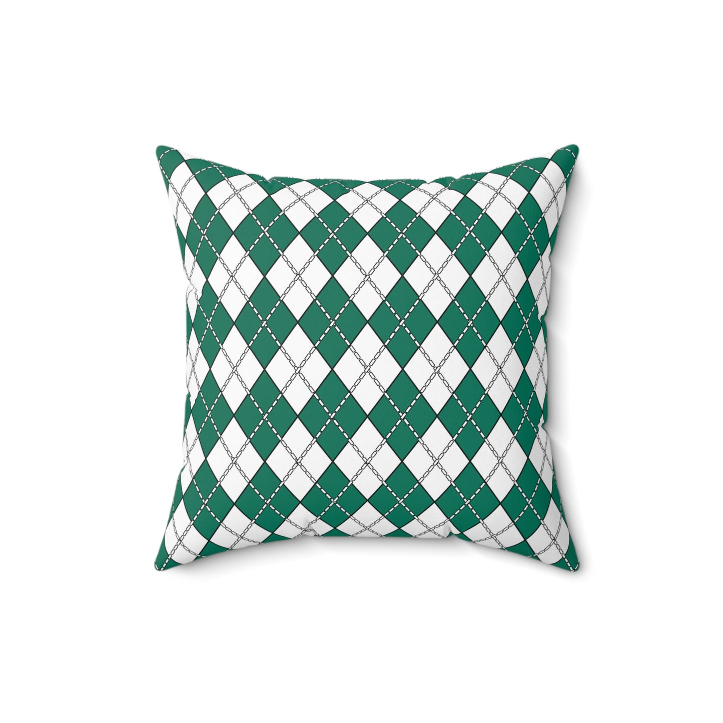 Macao Retro Argyle Cushion Pillow